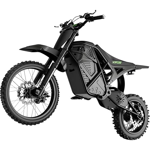 H3 Electric Dirt Bike for Teens and Adults, 3500W Electric Motorcycle, Up to 40MPH / 45° Slope / 45 Miles Range, 14"/12" Fat Tire E Dirt Bike with Nitrogen Suspension Fit Age 13+