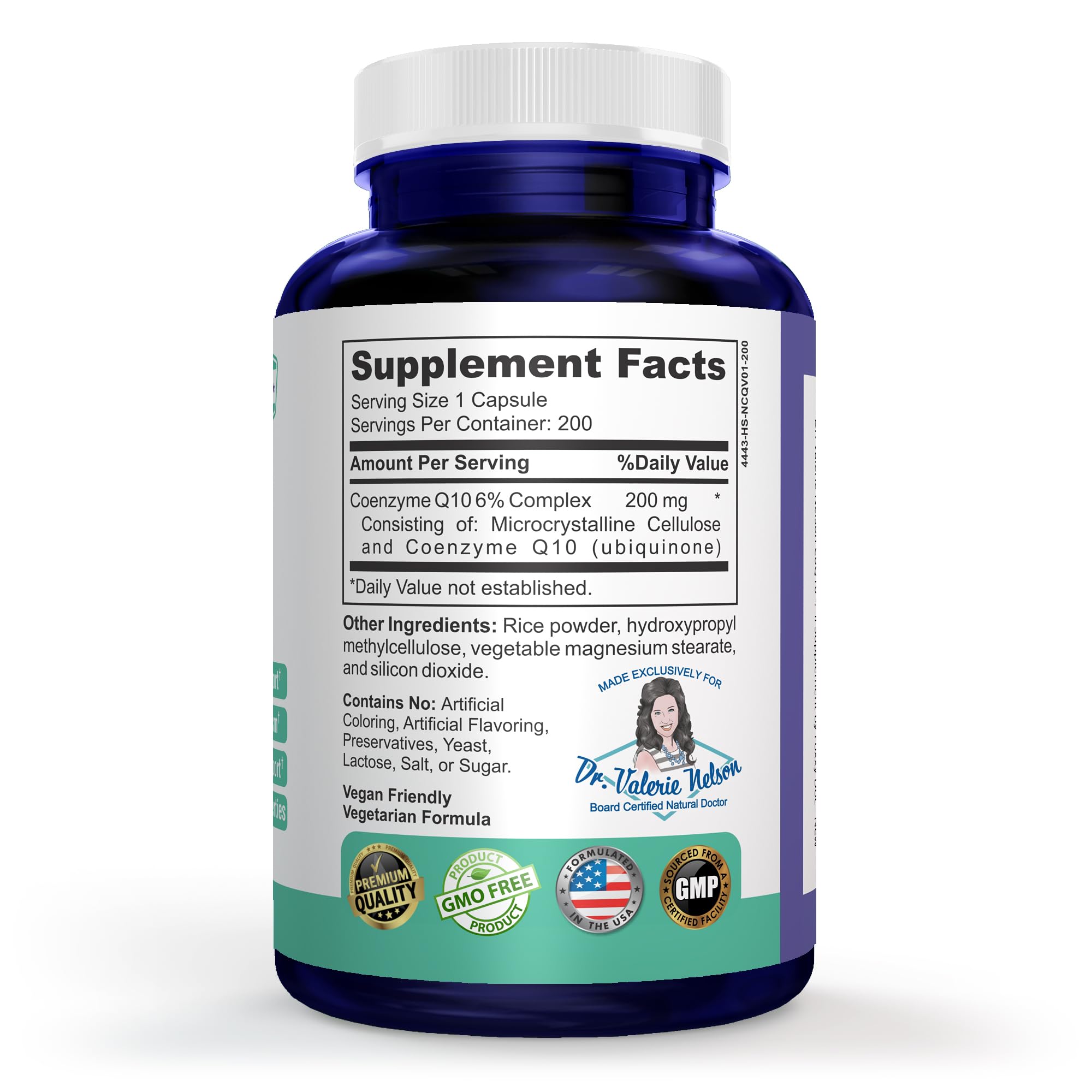 Amazon.com: Dr. Valerie Nelson CoQ10 - Co-Enzyme Q10-200 mg
