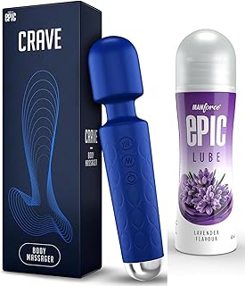 Manforce Epic Crave Massager | 20 Vibration Modes & Manforce Epic Lube | Lavender | 60ml | Water-based-picture-22