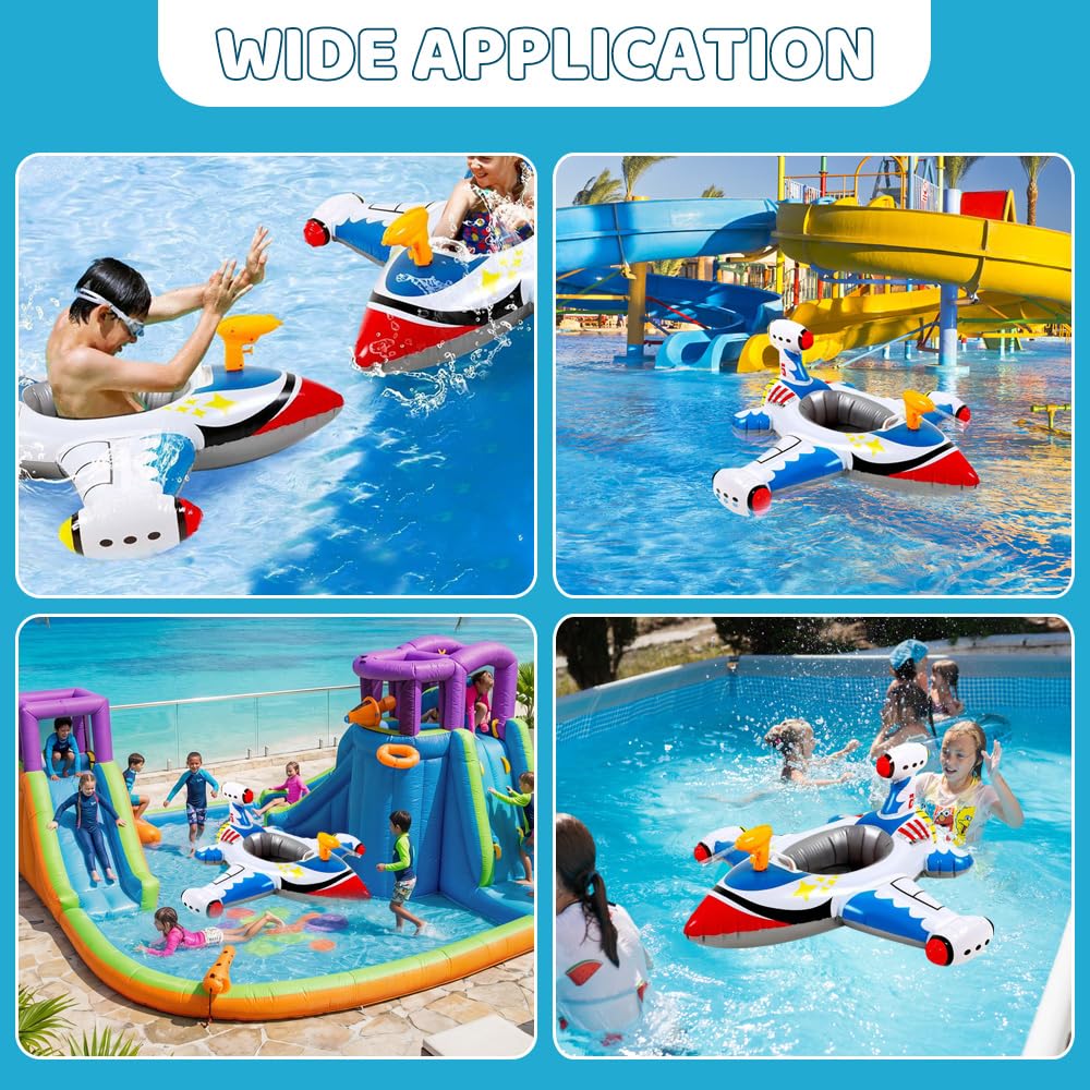 Flotador De Avión Con Pistola De Agua Intex Para Niños | Meses sin interés Flotador De Avión Con Pistola De Agua Intex Para Niños | Meses sin interés