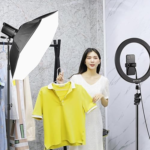 Miniatura 6 de Caja de luz octágono de liberación rápida de 37.4 in37.4 pulgadas con soporte Bowen y 8 varillas de soporte para estudio de fotografía, retrato,