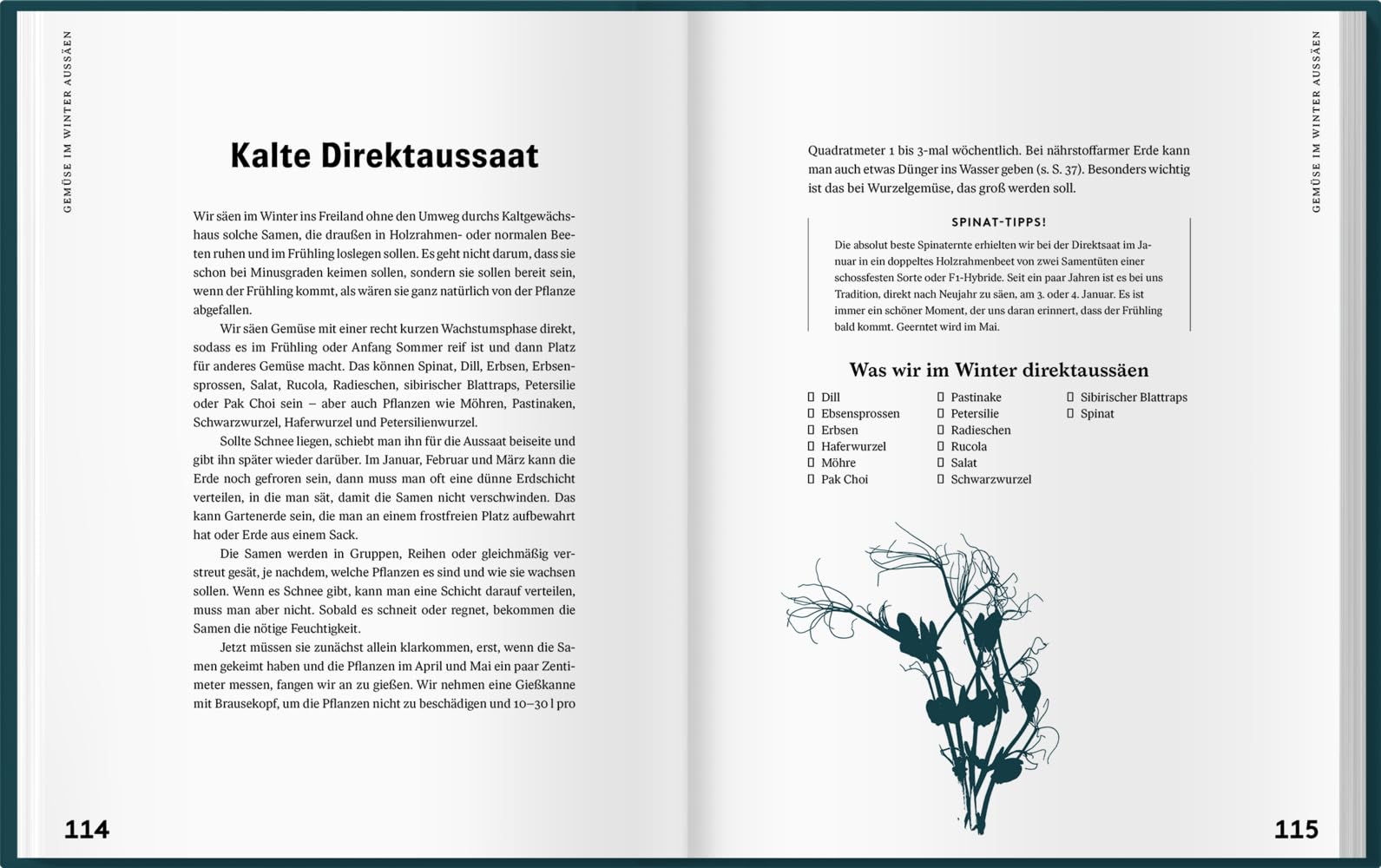 Mit Kaltanbau zu grünen Wundern: Für ganzjährige Erntefreude und robuste Pflanzen. Das ganze Jahr über aussäen, pflanzen und ernten: Gemüse, Stauden und Sommerblumen nachhaltig anbauen.