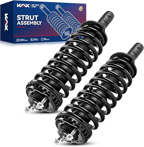 Vista 79 de KAX Puntales delanteros rápidos para 4Runner 2003-2023, Tacoma 2005-2015, FJ Cruiser 2007-2014 Conjunto completo de puntales con resorte helicoidal