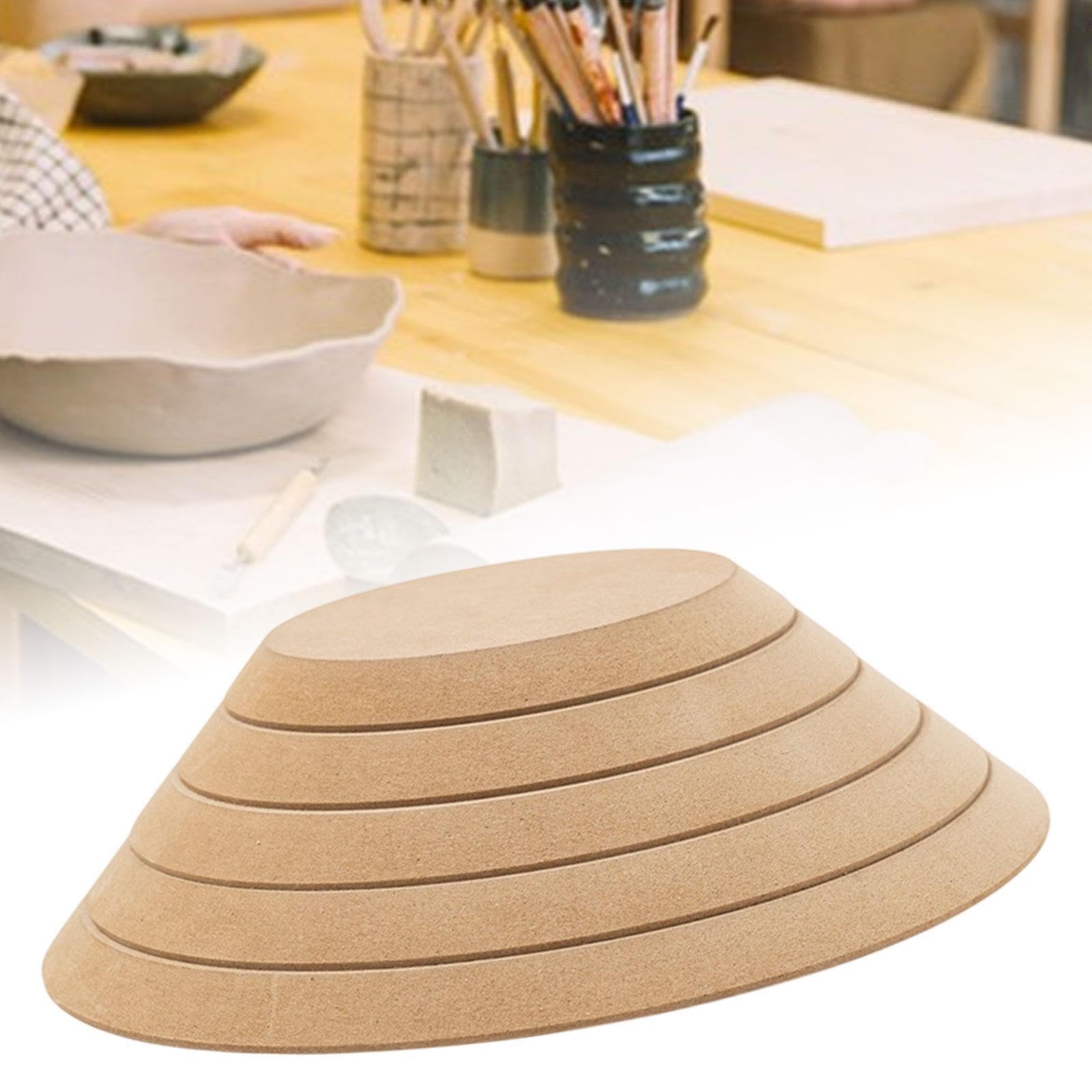 predolo 5 de Cerámica para Bricolaje, Suministros para Modelado a Mano, Plato para Modelado a Mano
