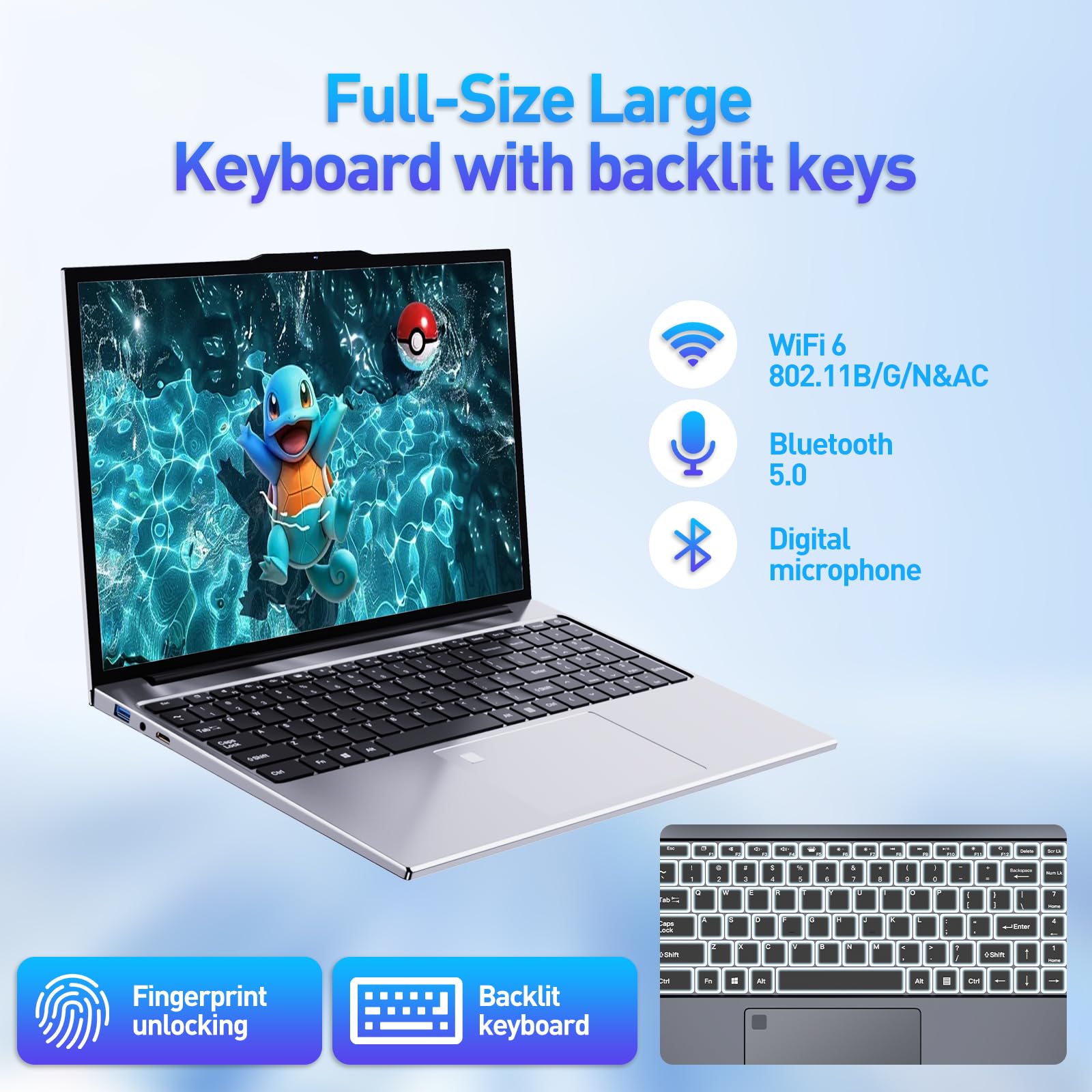Amazon.com: 2025 Latest 15.6'' Laptop Computer Compatible with