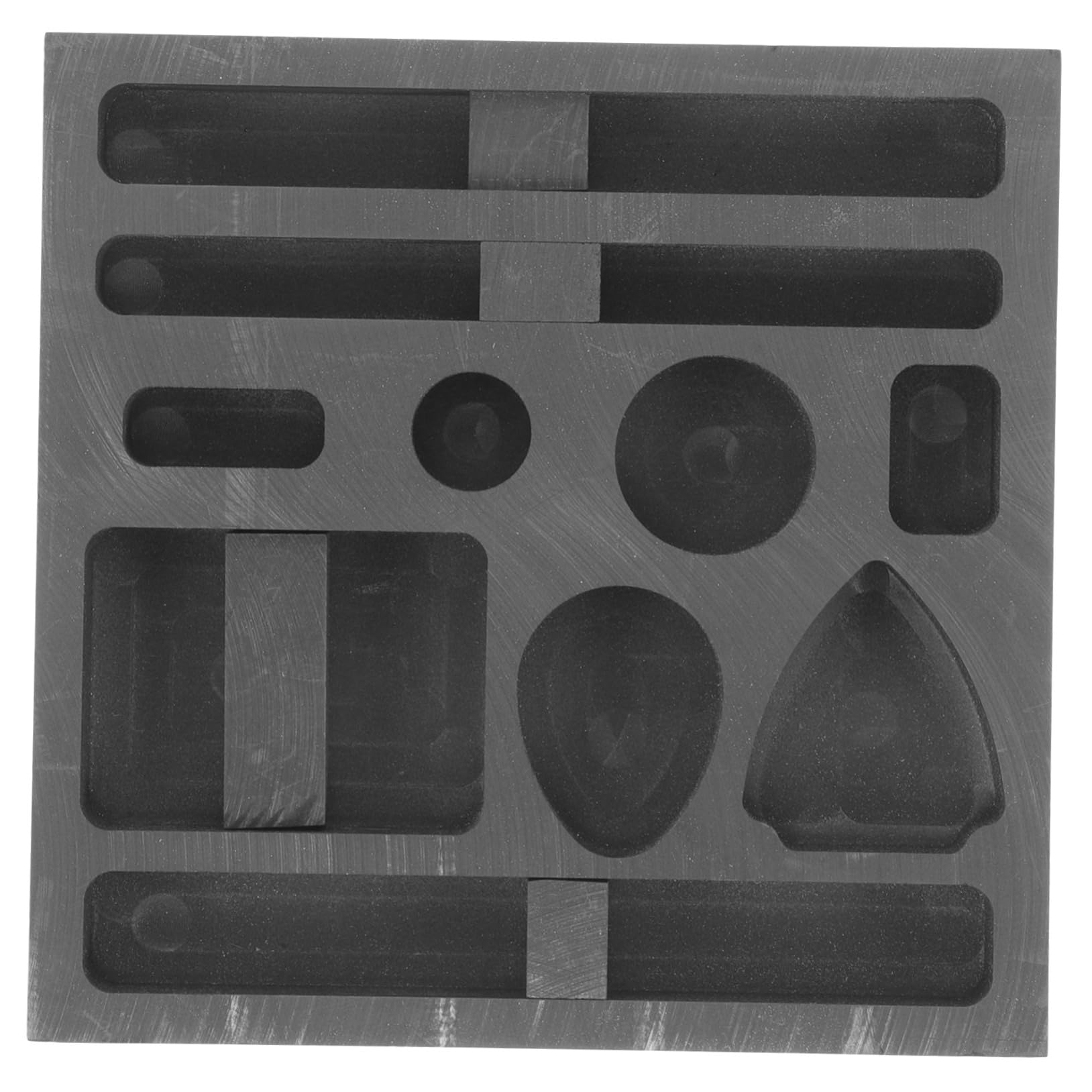 4pièces Moule Graphite Pour Pour Fusion De Métaux Que or Parfait Pour Expériences Scientifiques