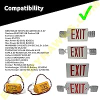 Vista 4 de Paquete de 5 baterías AA900MAH 6200RP LEDR-1 253799 10010037 3.6v 900mAh Ni-CD para TOPA 3.6V AA900mAh Max B2-0031 MH468886