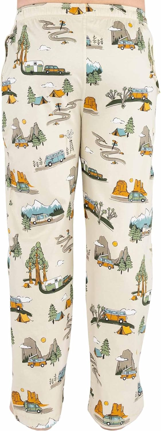 Lazy One Bear & Bigfoot Pajama Pants For Men, Men's Separate Bottoms, Lounge Pants, Funny, Humorous - Image 2