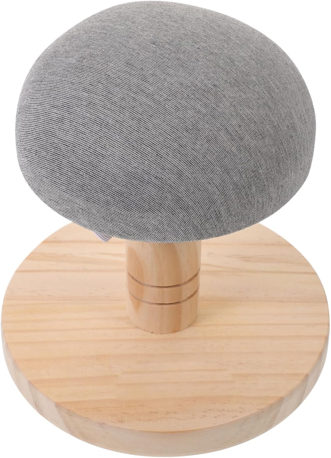 Healifty Compact Ironing Stool with Non Slip Base High Temperature Resistant Small Clothes Shoulder Ironing Board for Home Use Wood and Sponge Construction for Shirts Skirts Pants and More