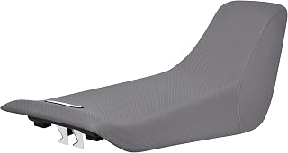Enjoy Mfg Seat Cover - Compatible with Kawasaki 1988-2002 Bayou 220 / KLF220 2003-2011 Bayou 250 KLF250 (All Grey Standard) - #222