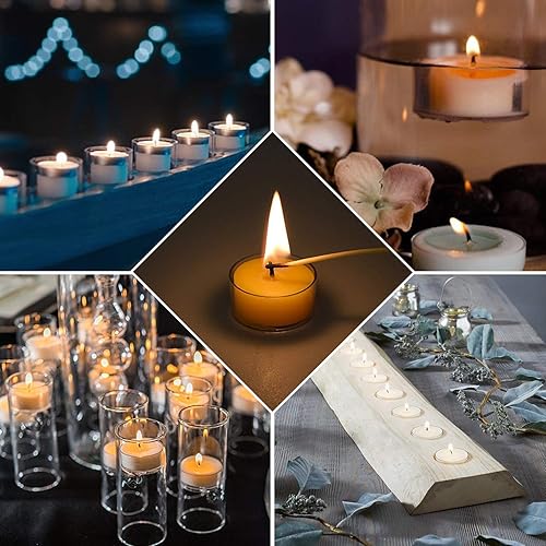 Miniatura 7 de Velas de cera de abeja amarilla natural, 12 unidades, vela orgánica, aroma natural, sin humo, combustión limpia