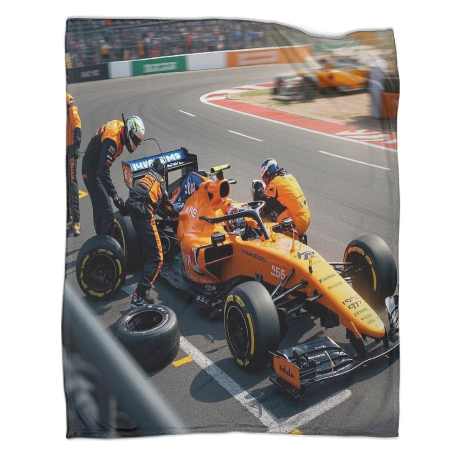 Ekstremalne dywany w stylu Formulaa Racing na sofy, miękkie i ciepłe dywany, odpowiednie na wszystkie pory roku do dekoracji wzoru pit stop 70x80 cali (180x200 cm)