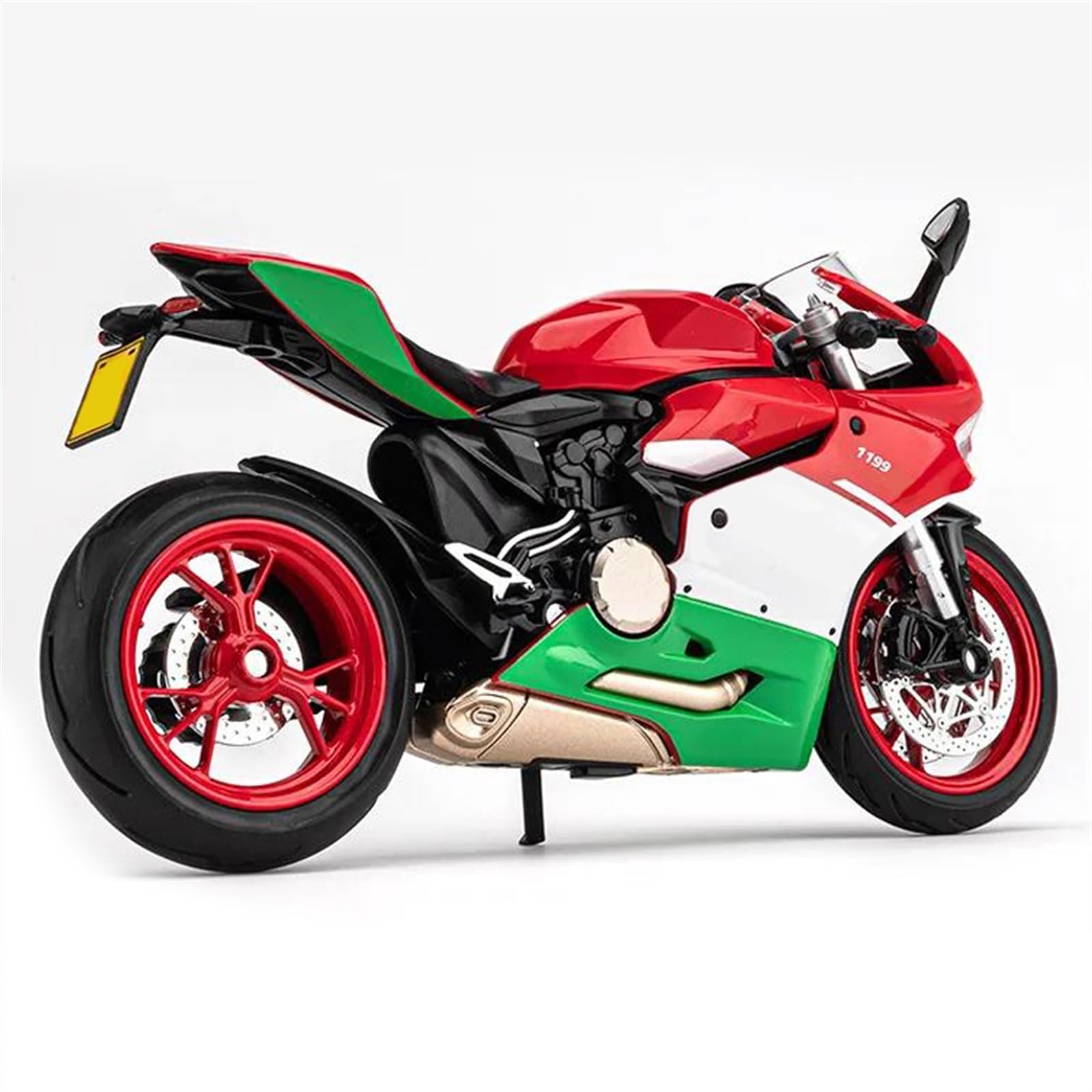 SEYXF Motorbike Toy Motorcycle Metal Model Collection Diecasts Gifts 1/12 for Ducati Panigale 1199(Green Foam Box)