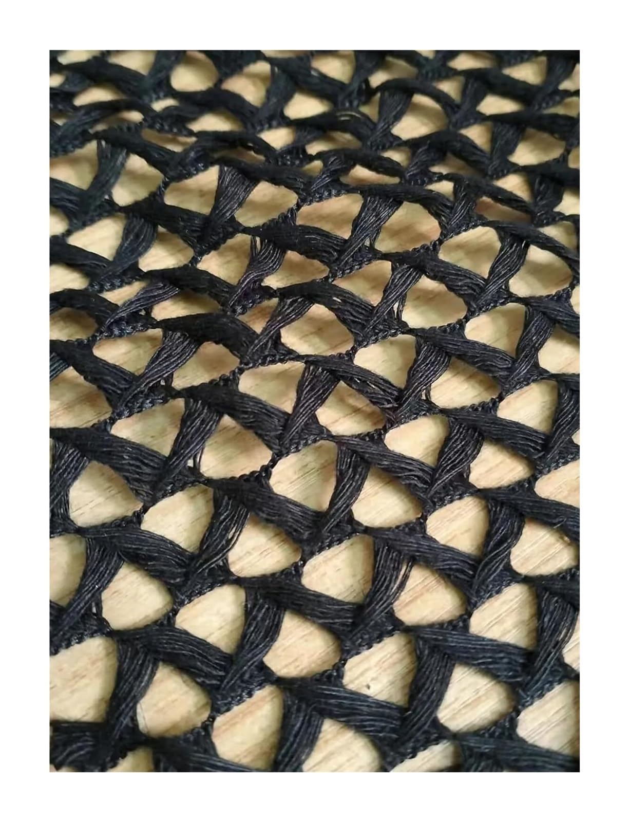 Costura Tela De Malla Poliéster Algodón Multicolor(Schwarz)