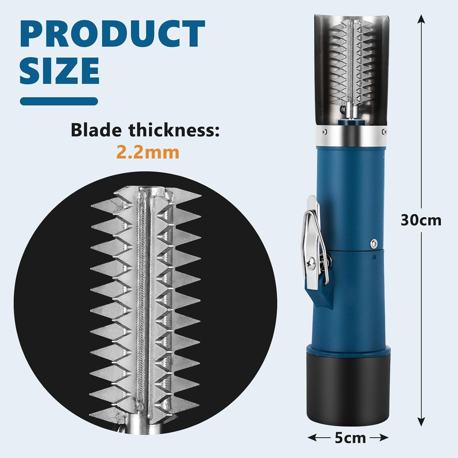 MXBAOHENG Electric Fish Scaler Remover, Cordless Fish Scale Scraper Cleaner, Powerful Fish Descaling Tool with Manual Scaler, 2 Batteries & Cutter Heads