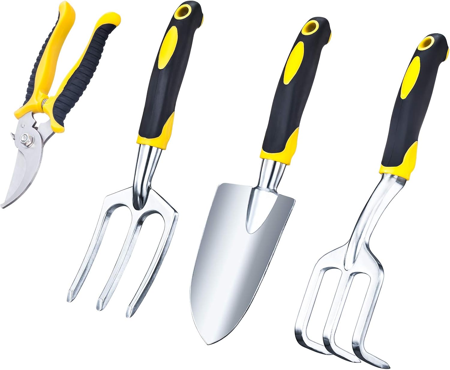 Amazon.com : VILIVIT Garden Tools Set, 4 Piece Heavy Duty Gardening ...