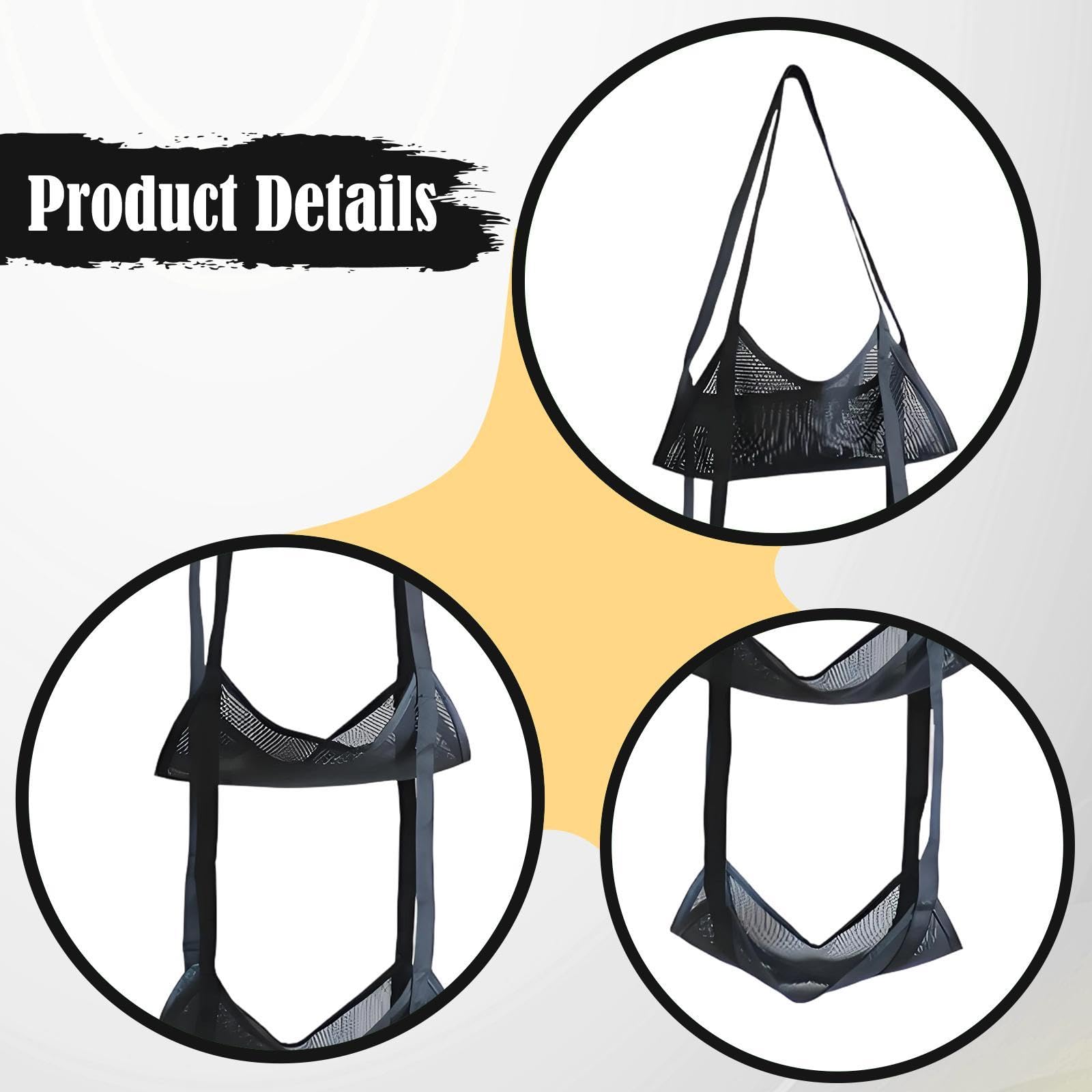 Filet de Rangement Vertical Suspendu pour Ballons de Sport, Sac en Filet à Plusieurs Couches en Polyester Résistant, Idéal pour La Maison, L'école