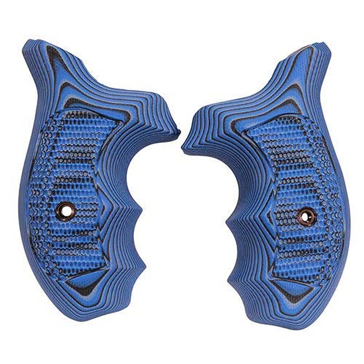 Hogue 41638 Kimber K6s Bantam Piranha G10 GMascus GripsBlue Lava