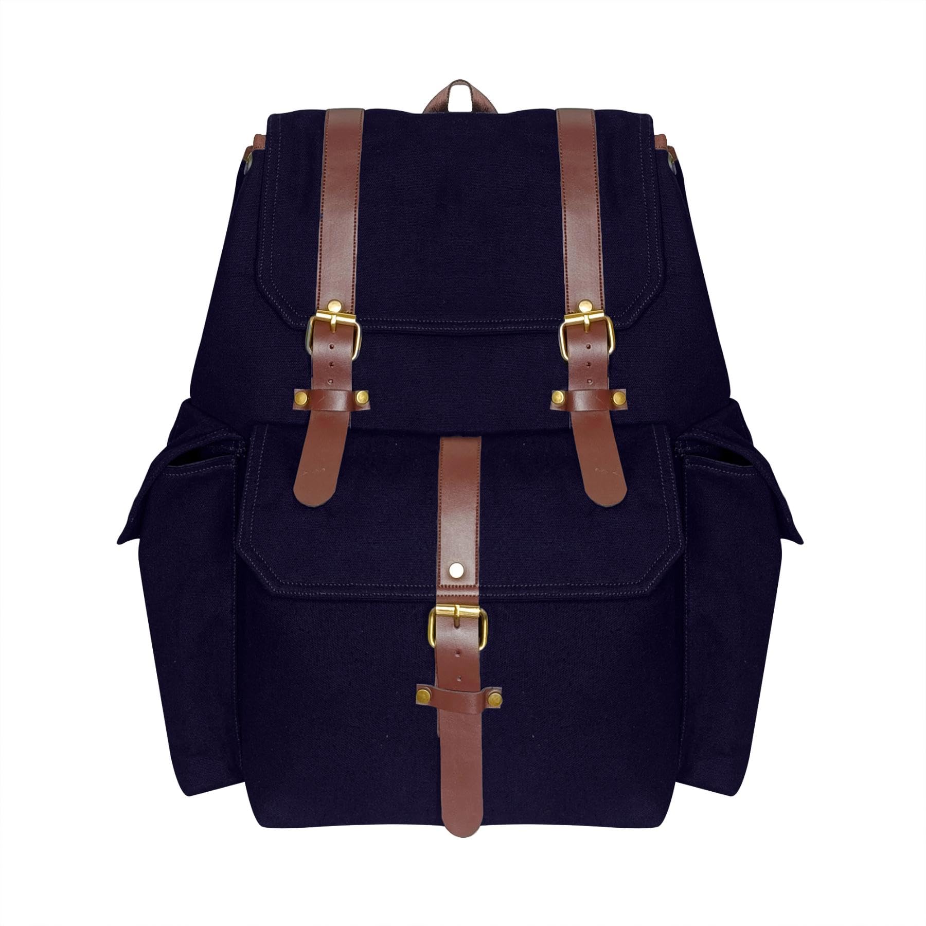 Canvas Made Unisex 17 Liter Casual, Outdoor Medium Size Backpack with Laptop Compartment and Padded & Adjustable Shoulder Strap | Trendy Backpack-image-40