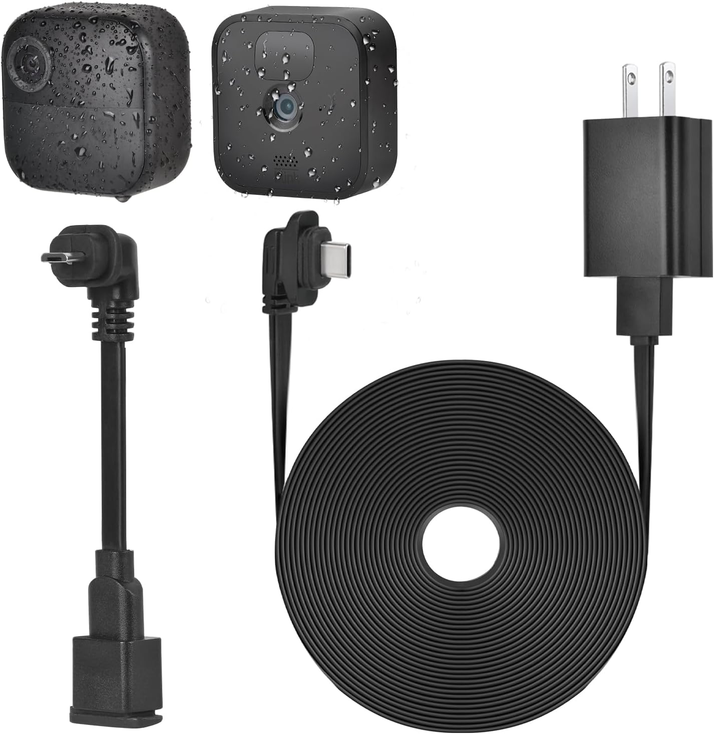 16.5 FT Power Extension Cable Charger for Wyze Cam V3, Wyze