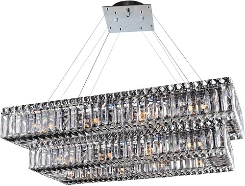 2 Tier Rectangular Pendant