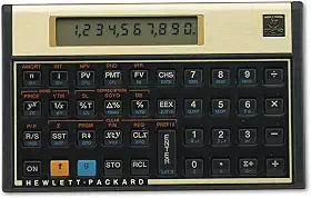 CALCULADORA FINANCEIRA HP 12C GOLD 120 FUNÇÕES RPN E ALG (IMP)