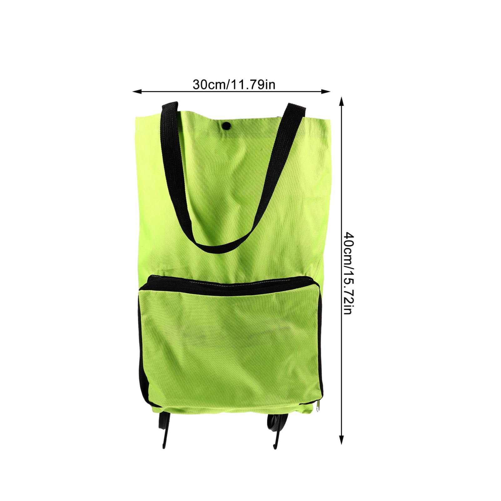 TOPBATHY Bolsas para Carrito de Compras con Ruedas Plegables 2 Unidades
