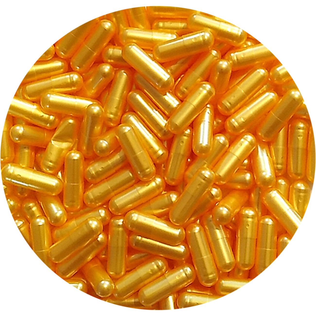Amazon.co.jp: Pure Capsules® サイズ0 空のゴールドカプセル、ジェル