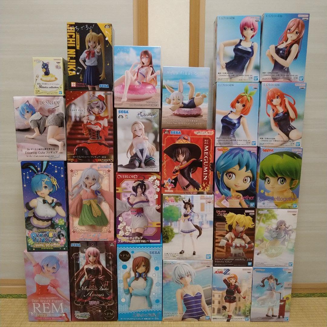 Amazon.co.jp: プライズ フィギュア まとめ売り 26個 美少女系 : ホビー