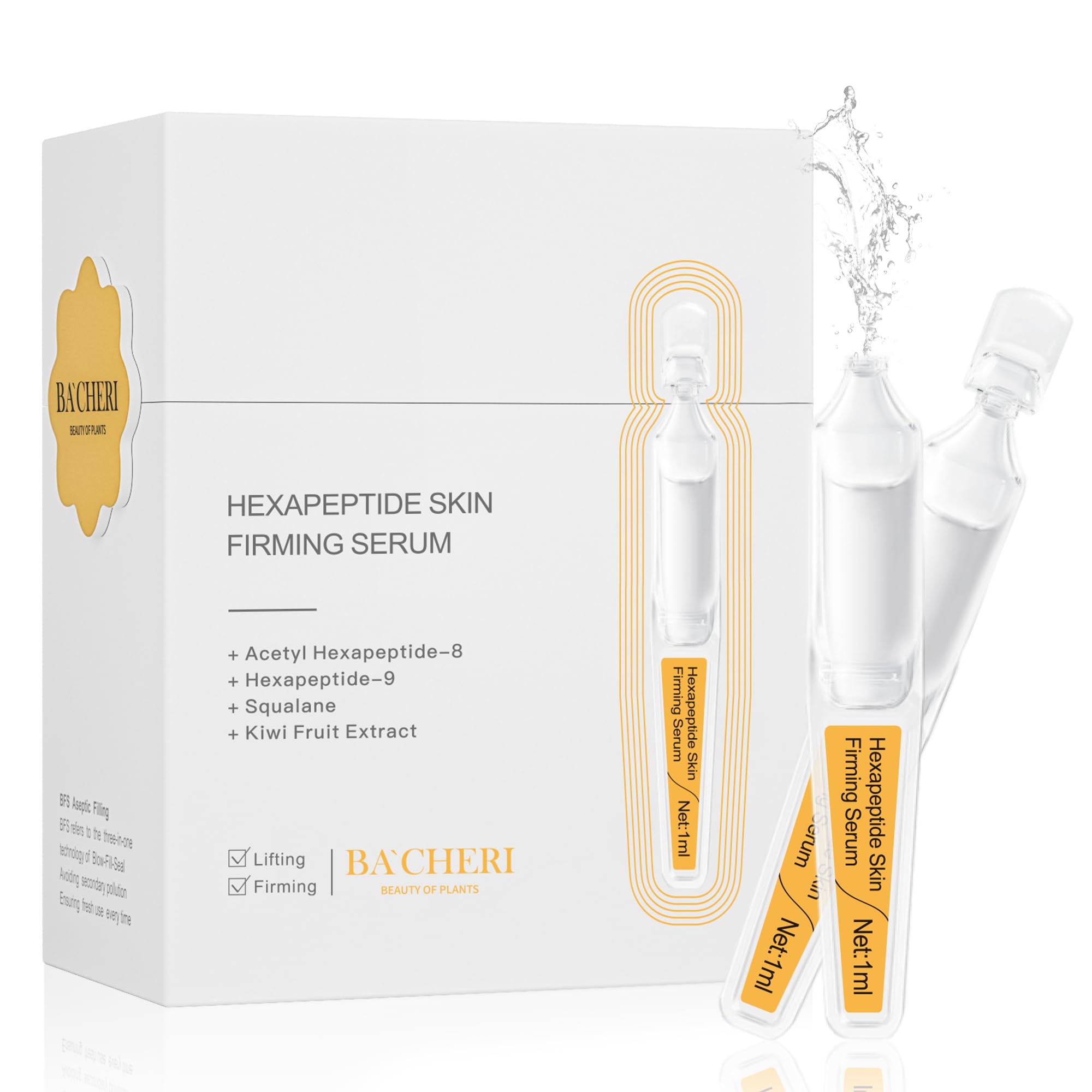 Amazon.com: BACHERI Firming Skin Serum with Acetyl Hexapeptide-8 
