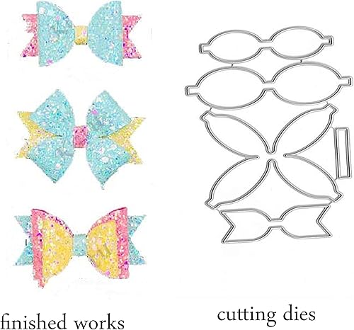Miniatura 3 de 3 juegos de troqueles de metal con pajarita, corbatín de Navidad, plantillas de corte para manualidades, álbumes de recortes, papel decorativo de