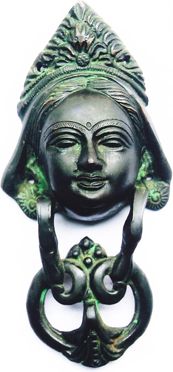 Aakrati VZH340 Designer Lady Face Door Knocker