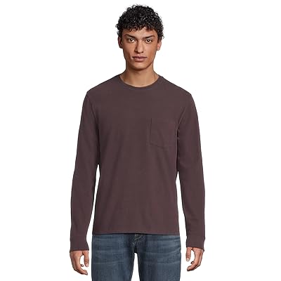 Vince Sueded Jersey Pocket Crew Men