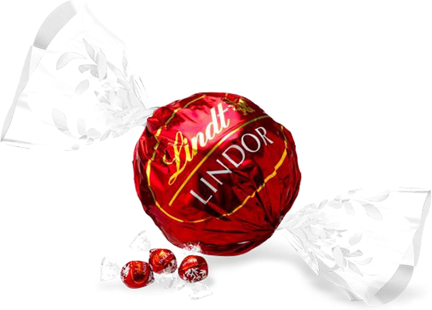 Lindt Lindor Milk Chocolate Maxi Ball Large (Approx 40 Truffles) 500