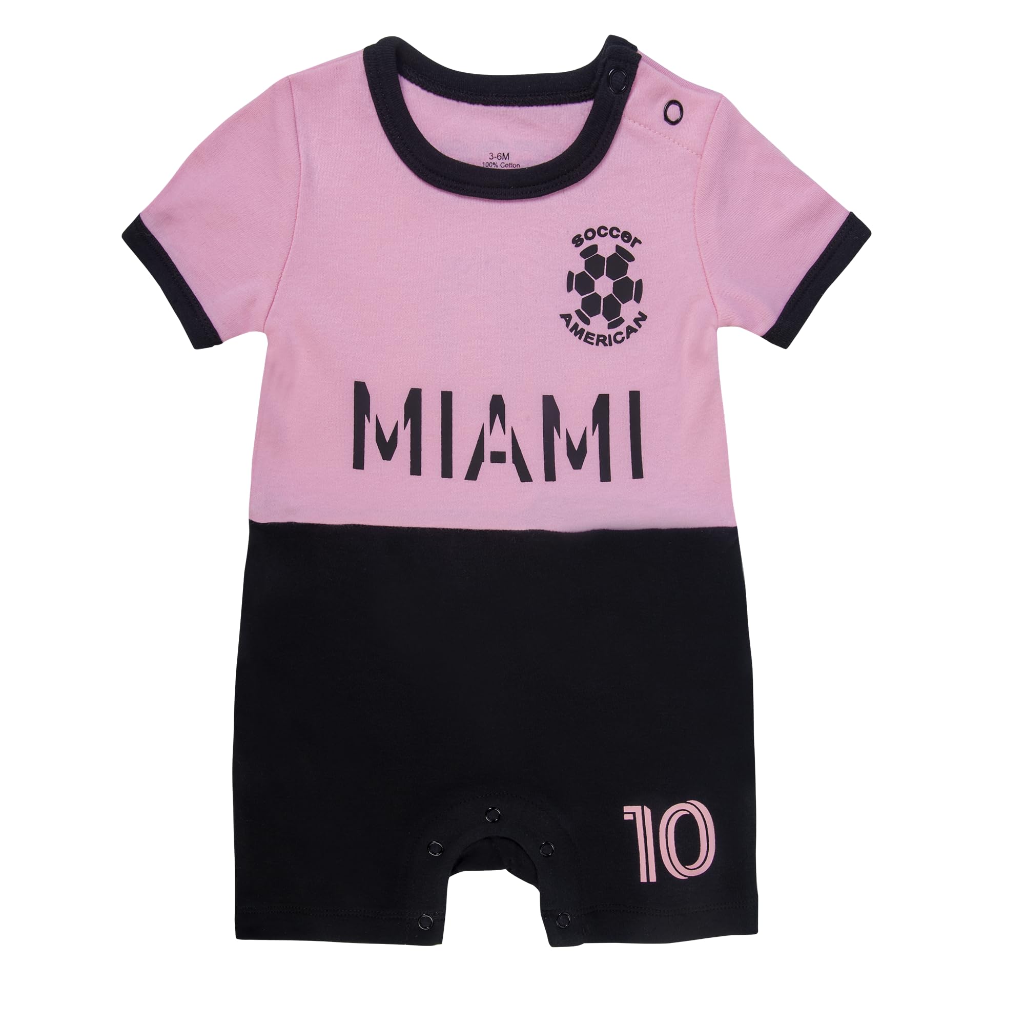 CninsSports Fan Baby Jersey Soccer Toddler Outfit Boys 0-24 M Infant Football Jersey Girls Newborn Baby Soccer Romper