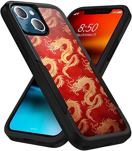 Miniatura 23 de CasesOnDeck Grip - Funda compatible con Apple iPhone 14 (6.1 pulgadas) / iPhone 14 [Dual Tactical], funda delgada y resistente, color negro mate