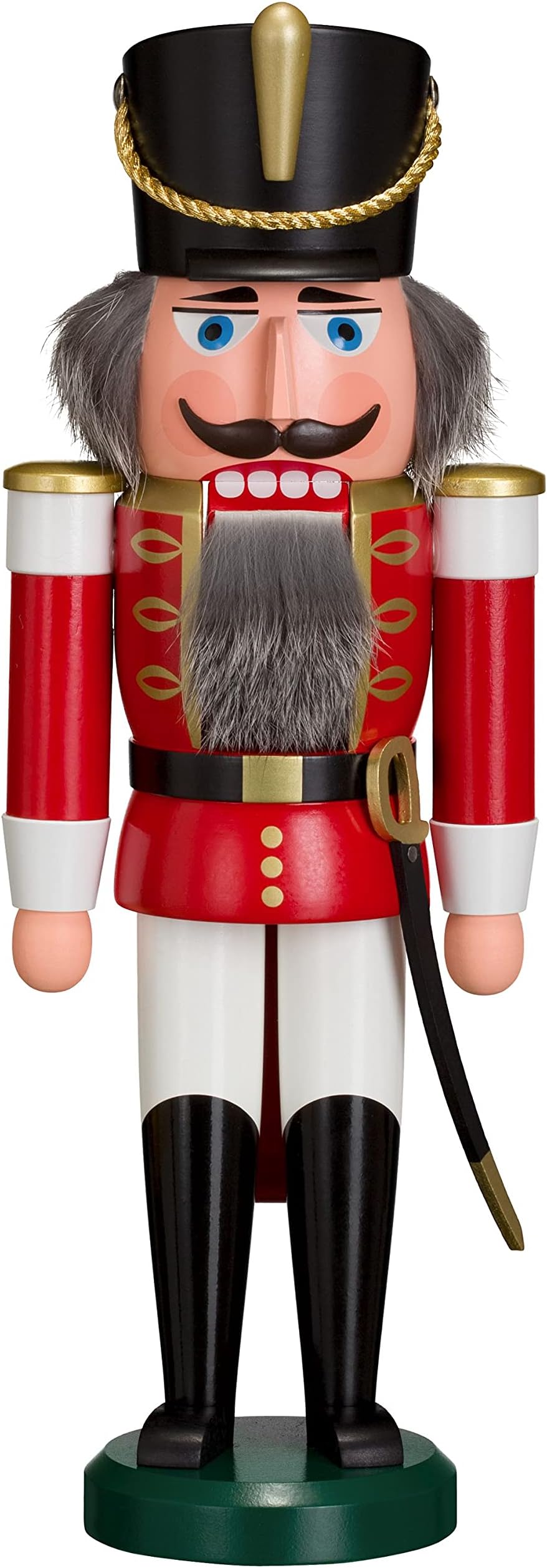 Schiaccianoci Ré frassino rosso, 39 cm di altezza, originale