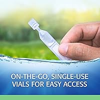 Vista 4 de Refresh Plus Lubricante gotas para los ojos, lágrimas artificiales sin conservantes, 0.01 fl oz (0.0 fl oz), 70 recipientes de un solo uso