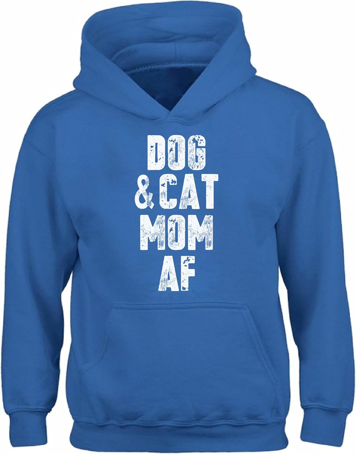 Vizor Unisex Gift Dog & Cat Mom AF Hoodie Sweatshirt Cat Lover Dog Lover Gift