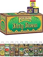Vista 1 de Fox Farm Dirty Dozen Starter Kit - 9-Pack Liquid Nutrients & 3 Soluble Fertilizers - Includes Open Sesame, Beastie Bloomz & Cha Ching - Perfect for