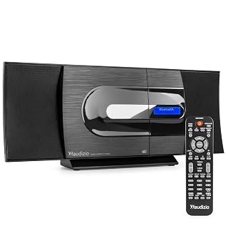 Audizio Tours Radio Dab Stéréo 80W Bluetooth CD USB FM Noir - Les Beatles, Paul McCartney, John Lennon, RIngo Starr, George Harrison