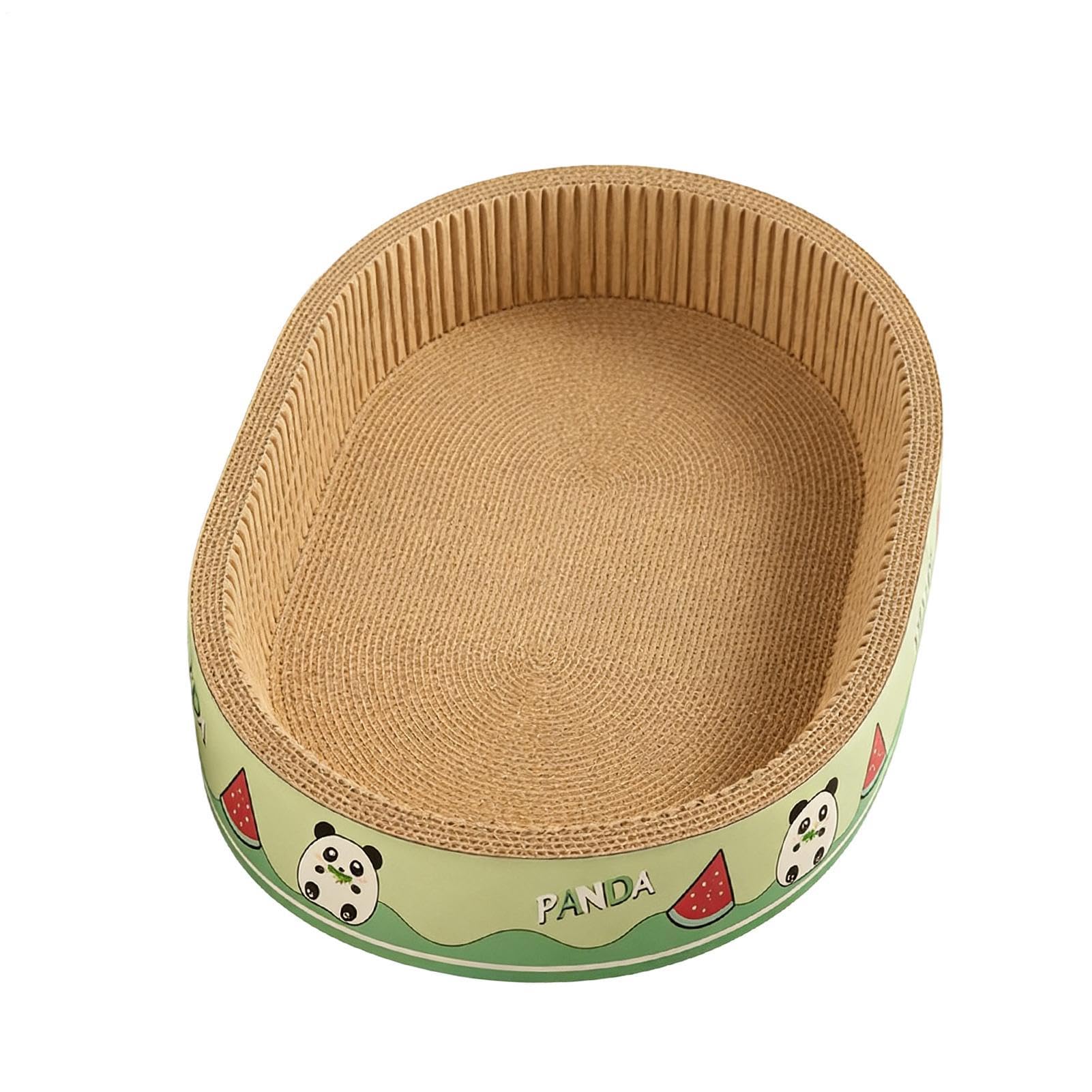Cama Rascador para Gatos Protección Muebles Tabla Segura para Afilar Uñas | Sofá Camastro para Felinos Para Dormitorio, Balcón, Esquina, Suelo o Apartamento