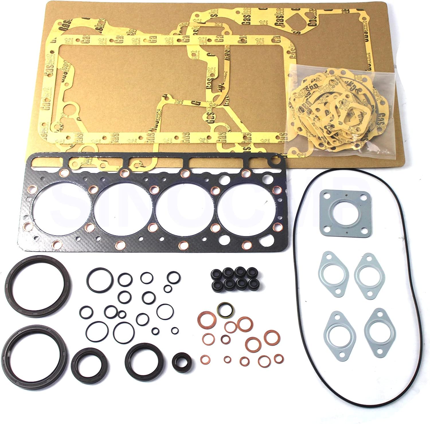 Pièce Moto Cross Kit Joints Moteur YX140 - Compatible YCF SSR Piranha Pitster Dirt Bike 140cc Joint