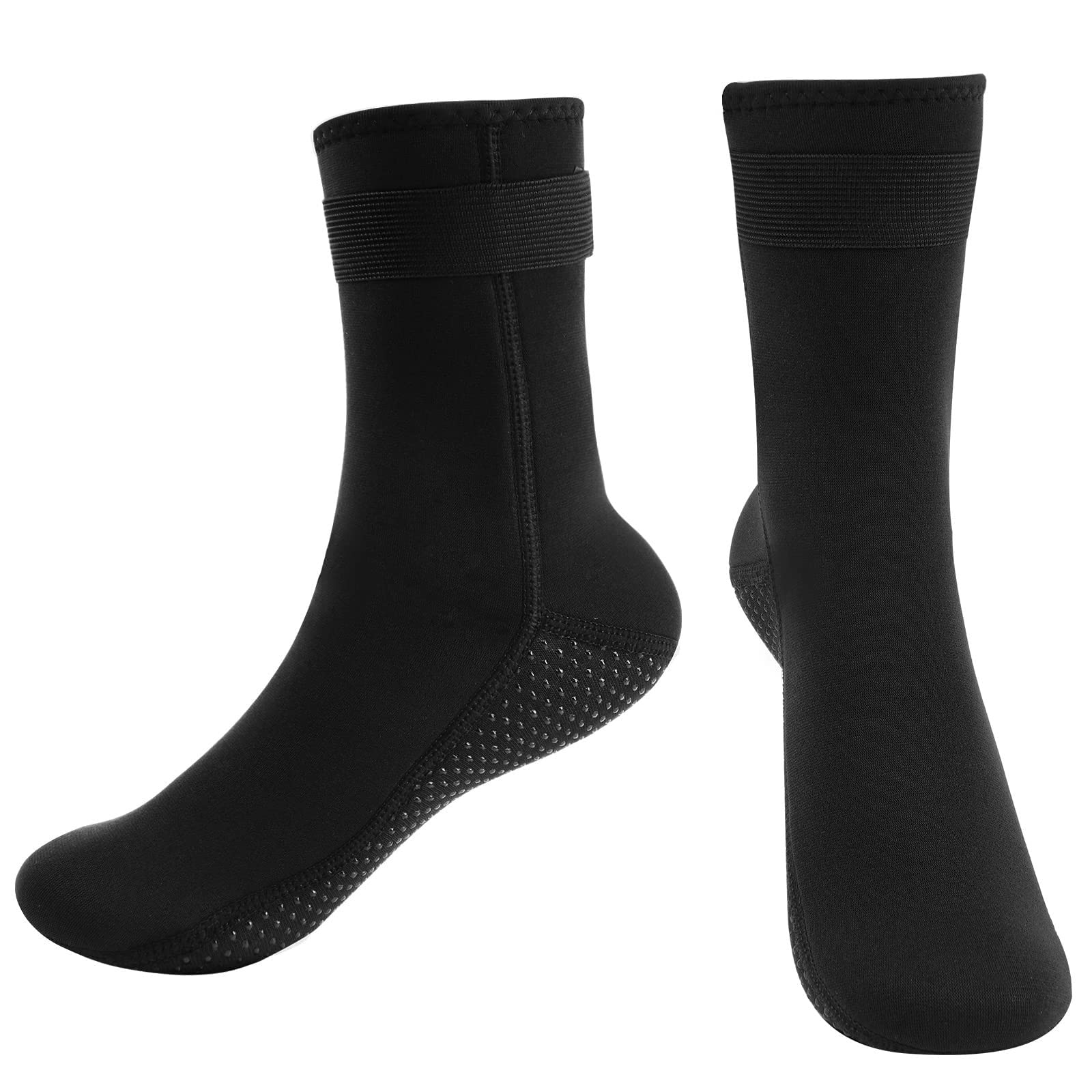 flintronic Calzini da Immersione, Calzini Neoprene, Calze in Neoprene da 3 mm, Calze Nuoto Antiscivolo, Calze Subacquea per Subacquee, Snorkeling, Surf, Vela, Immersioni, Kayak