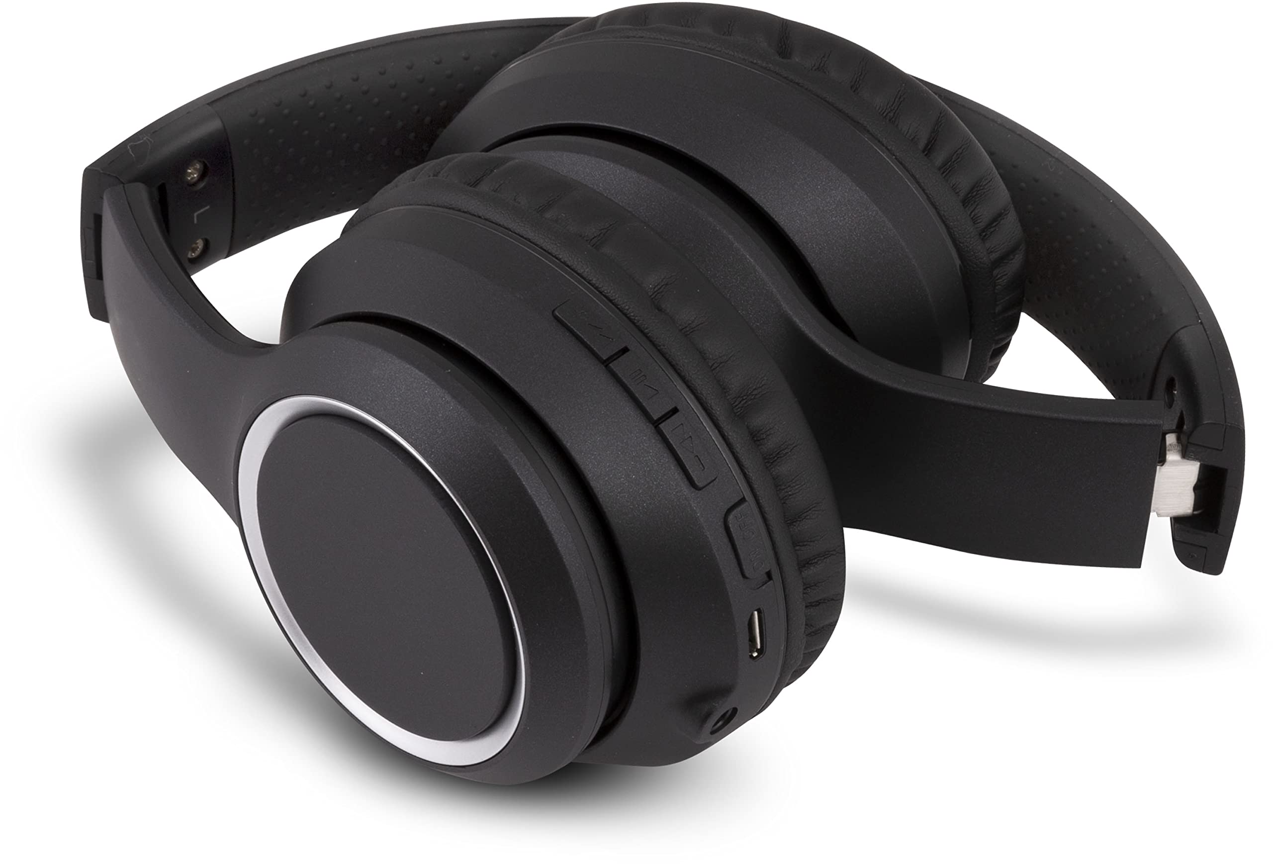 Sencor Cuffie Bluetooth senza Fili - 30 ore di autonomia con Microfono Integrato ottimizzato per Chiamate Telefoniche, Google Assistant e Alexa - Ultra Comfort - Nero 710BT