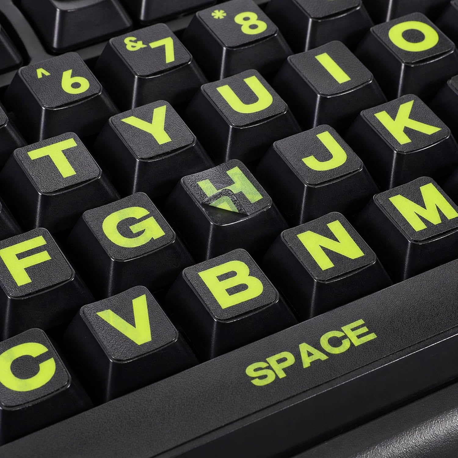 2PCS Large English Keyboard Stickers for PC Computer Desktop Keyboards image 3