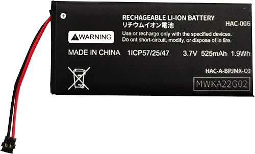 FITHOOD Batería HAC-006 para Nintendo Switch Controller Nintendo HAC-015 HAC-016 HAC-A-JCL-C0 HAC-A-JCR-C0 Nintendo Switch Controller Batería