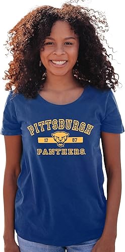 Miniatura 8 de Blue 84 NCAA - Camiseta con licencia oficial de la NCAA para mujer, color del equipo atlético