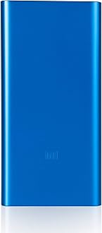 MI 10000mAh 3i Lithium Polymer Power Bank Dual Input( Micro-USB and Type C) and Output Ports 18W Fast Charging (Metallic Blue)