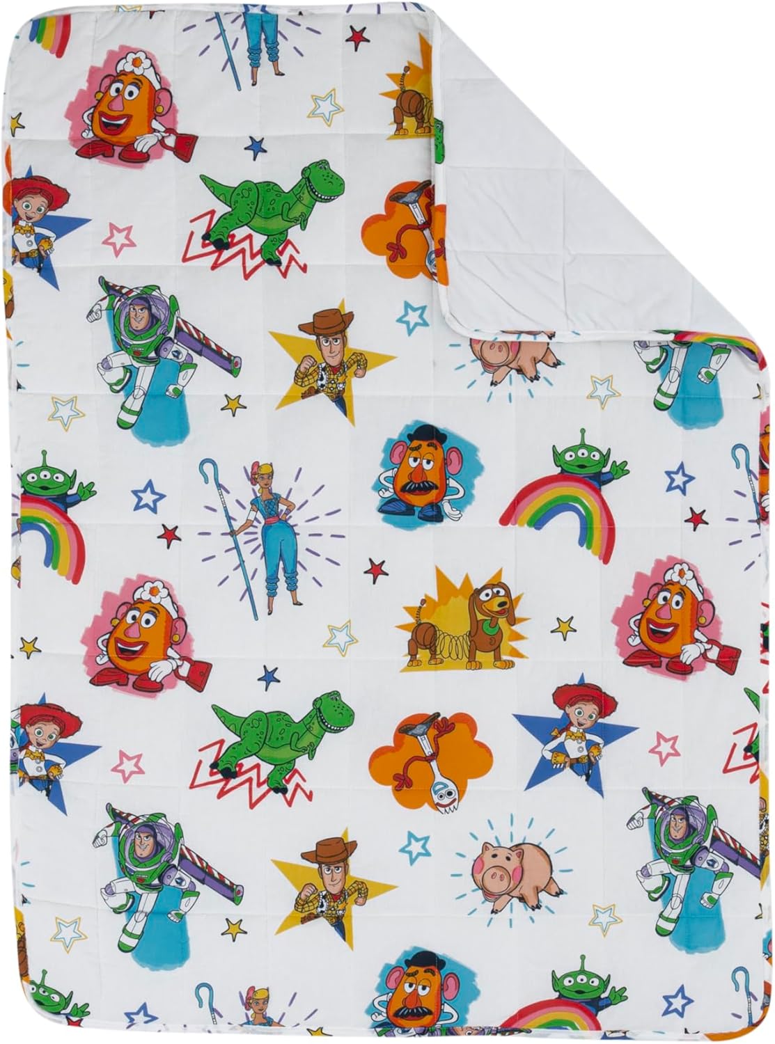 DISNEY TOY STORY 100% COTTON WEIGHTED BLANKET 2KG